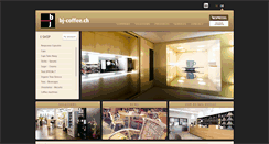 Desktop Screenshot of bj-coffee.ch